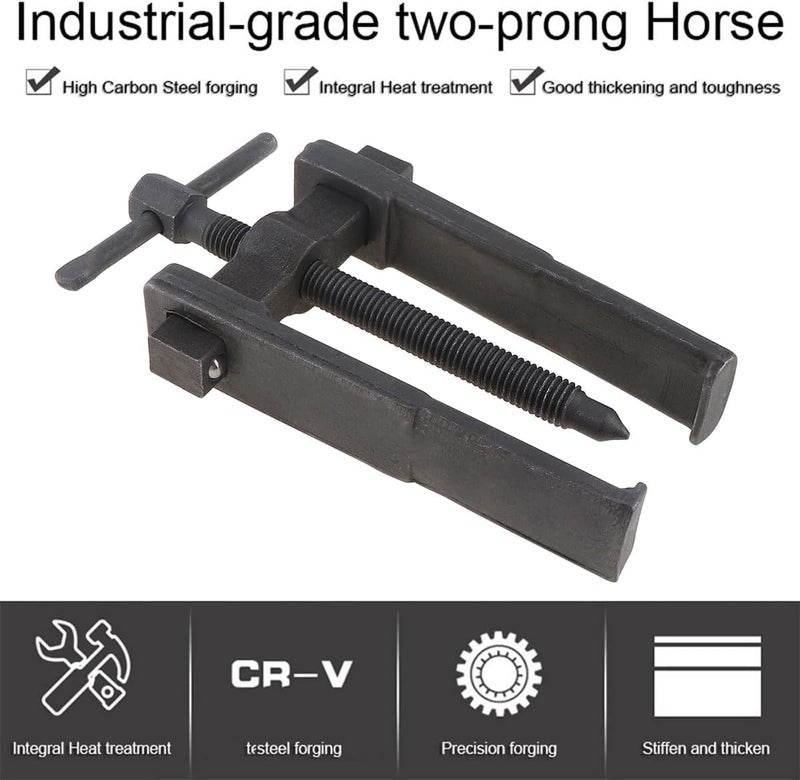 ChgImposs 2 Jaws Gear Puller, Adjustable Bearing Puller Gears, Internal External Removal Tool for Pulleys Flywheels Bearings Gears (4 INCH) - Image 5